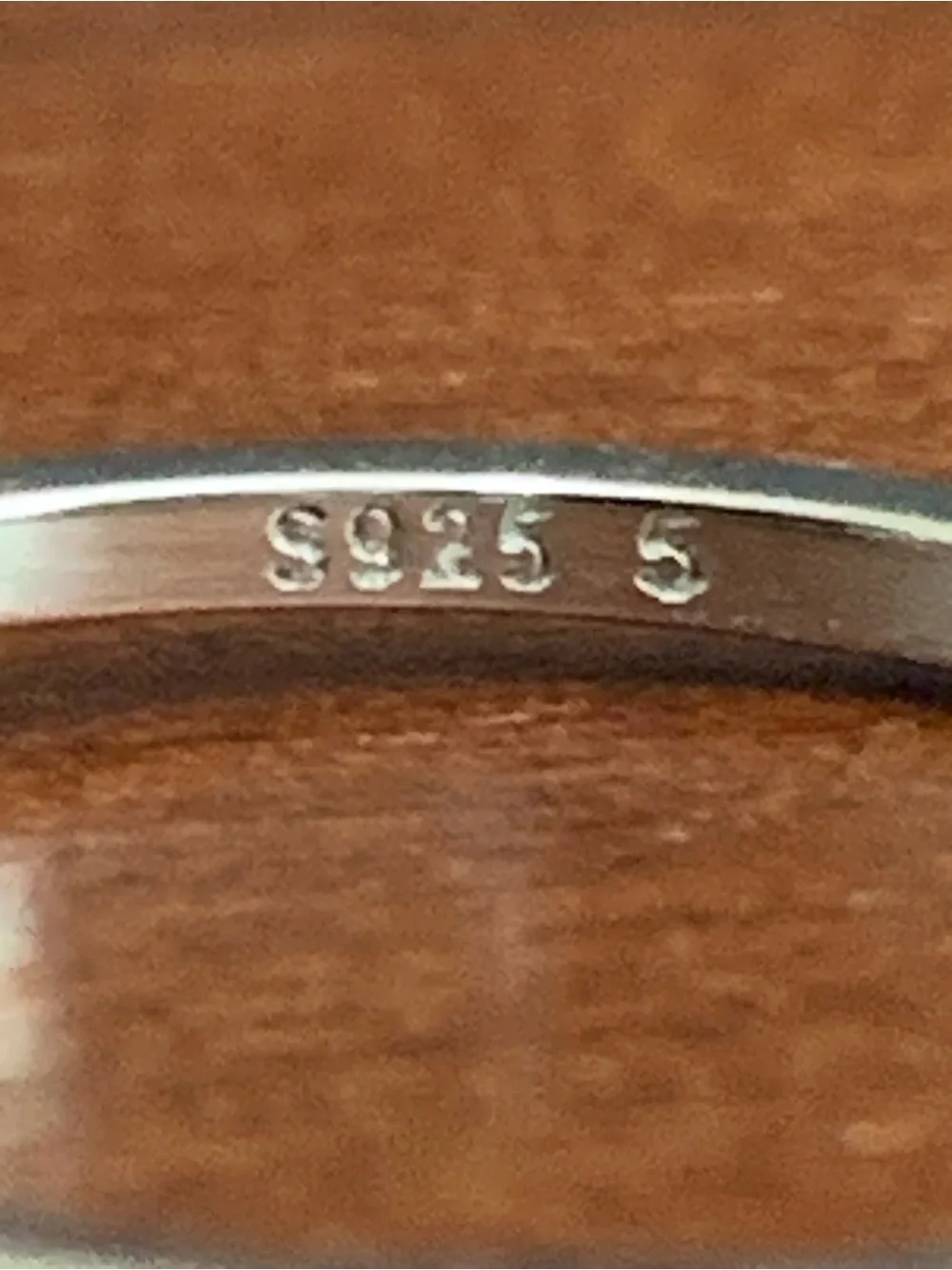 925 silver evil eye ring size 5